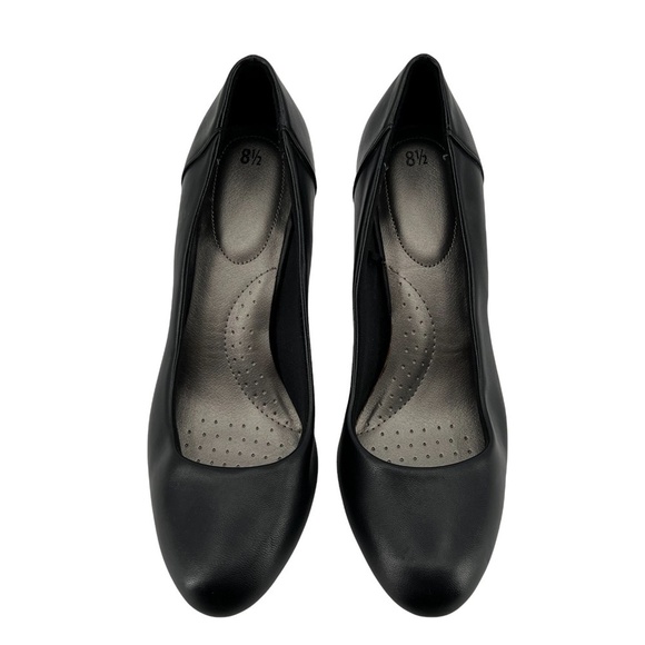 Time & Tru Black Pumps Size 8 1/2 Women’s - Picture 3 of 8